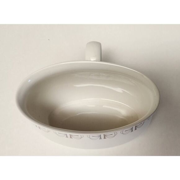 Franciscan Vintage 1959-1965 White stoneware Merry Go Round Gravy Boat - Picture 9 of 10